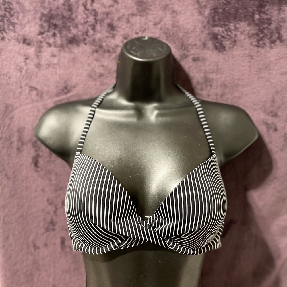 Bathing suit stripped top.